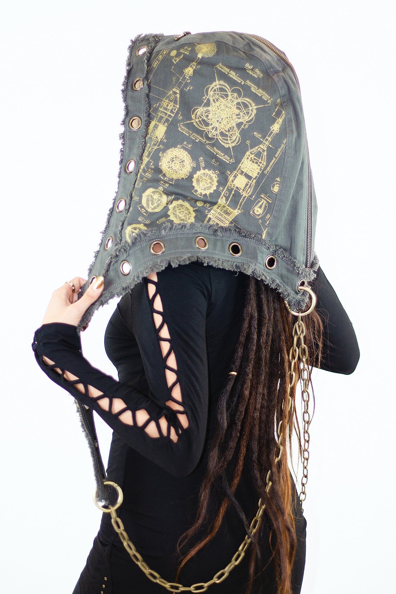 Jedi Hood Soyuz Print - anahata designs/infiniti now