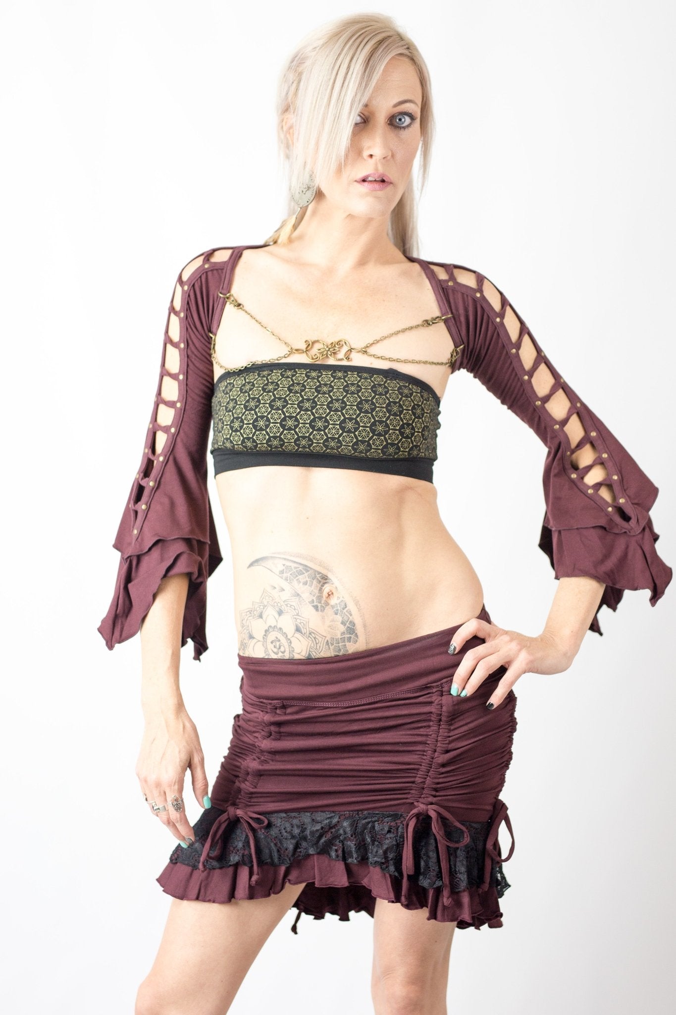 Flare sleeve Twist - anahata designs