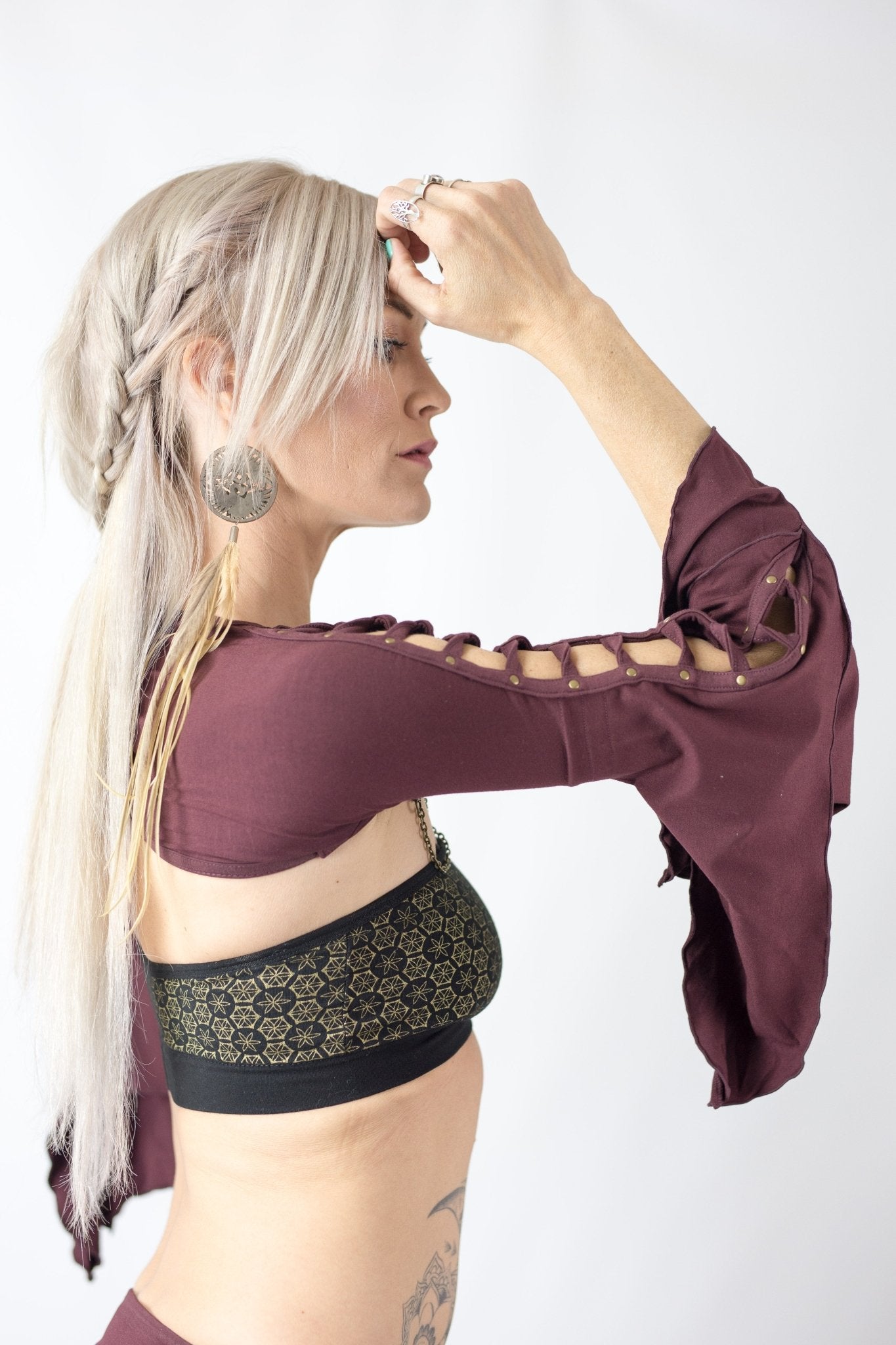 Flare sleeve Twist - anahata designs