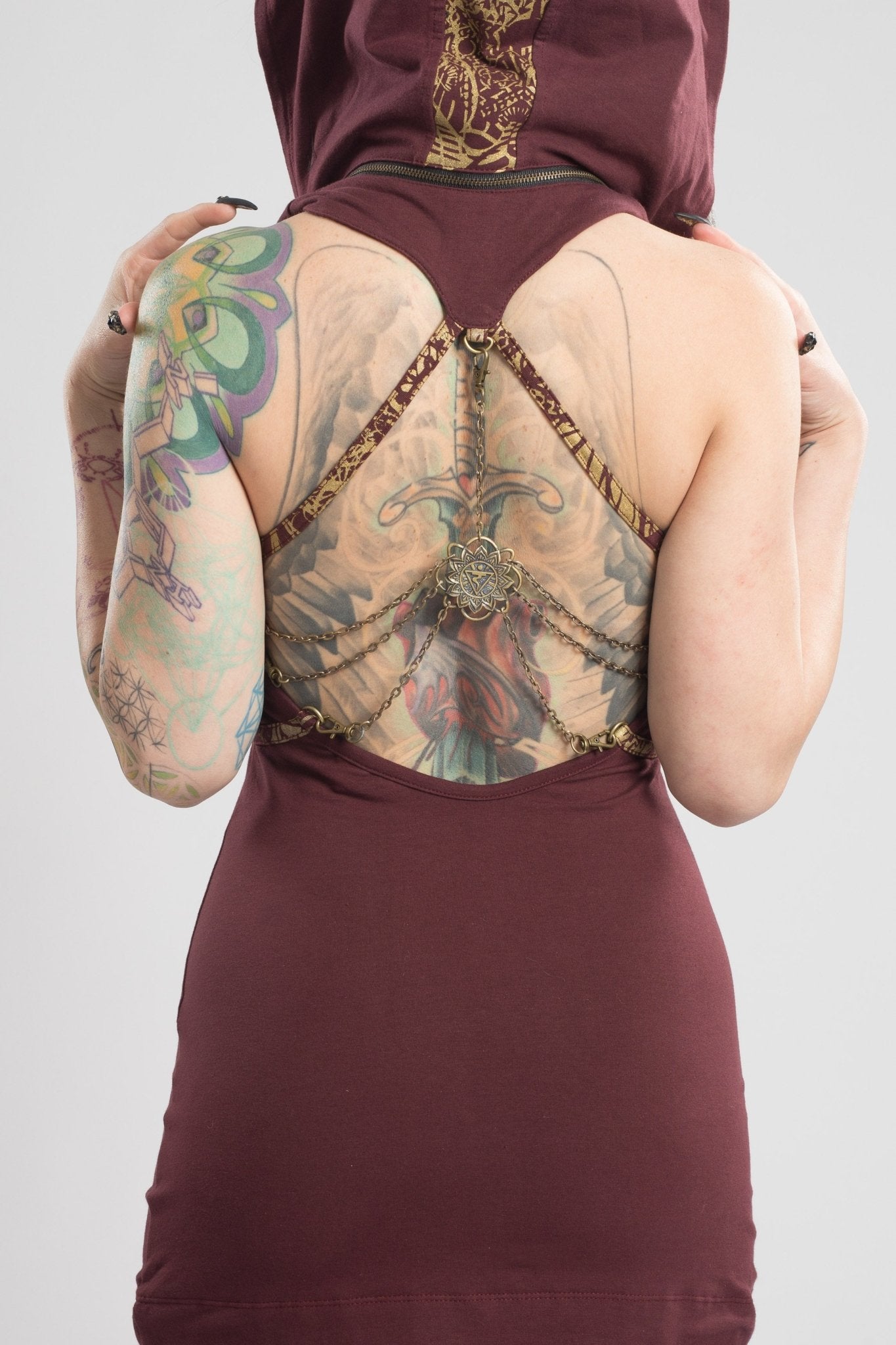 Hooded Lakini Dress - anahata designs