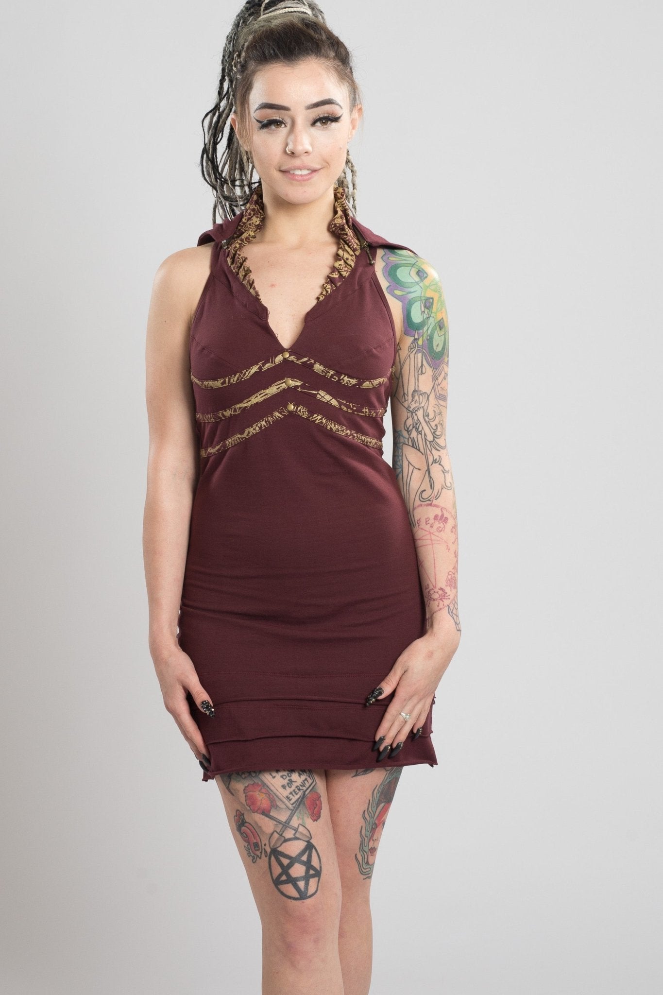 Hooded Lakini Dress - anahata designs