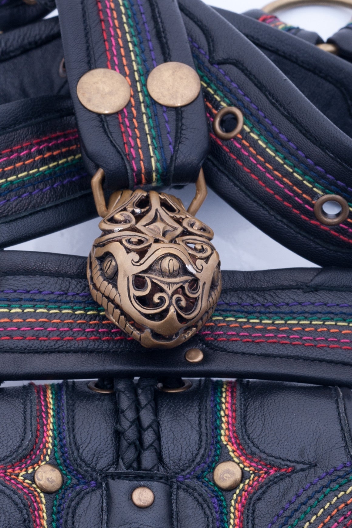 Rainbow Serpent Bandolier - anahata designs
