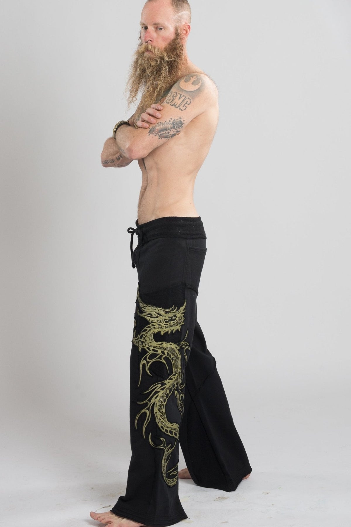 Om Ryuu Terry Pants - anahata designs/infiniti now