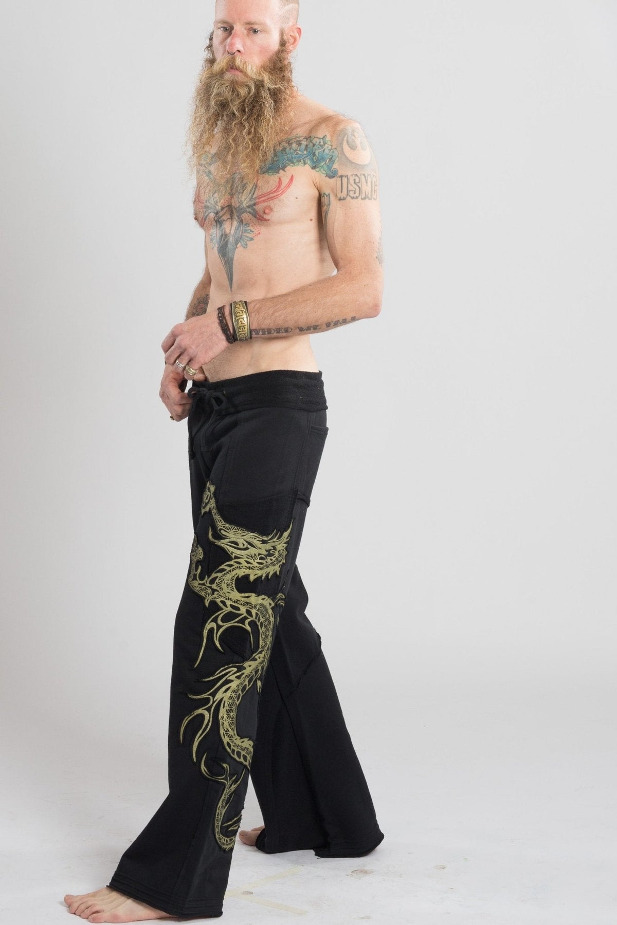 Om Ryuu Terry Pants - anahata designs/infiniti now