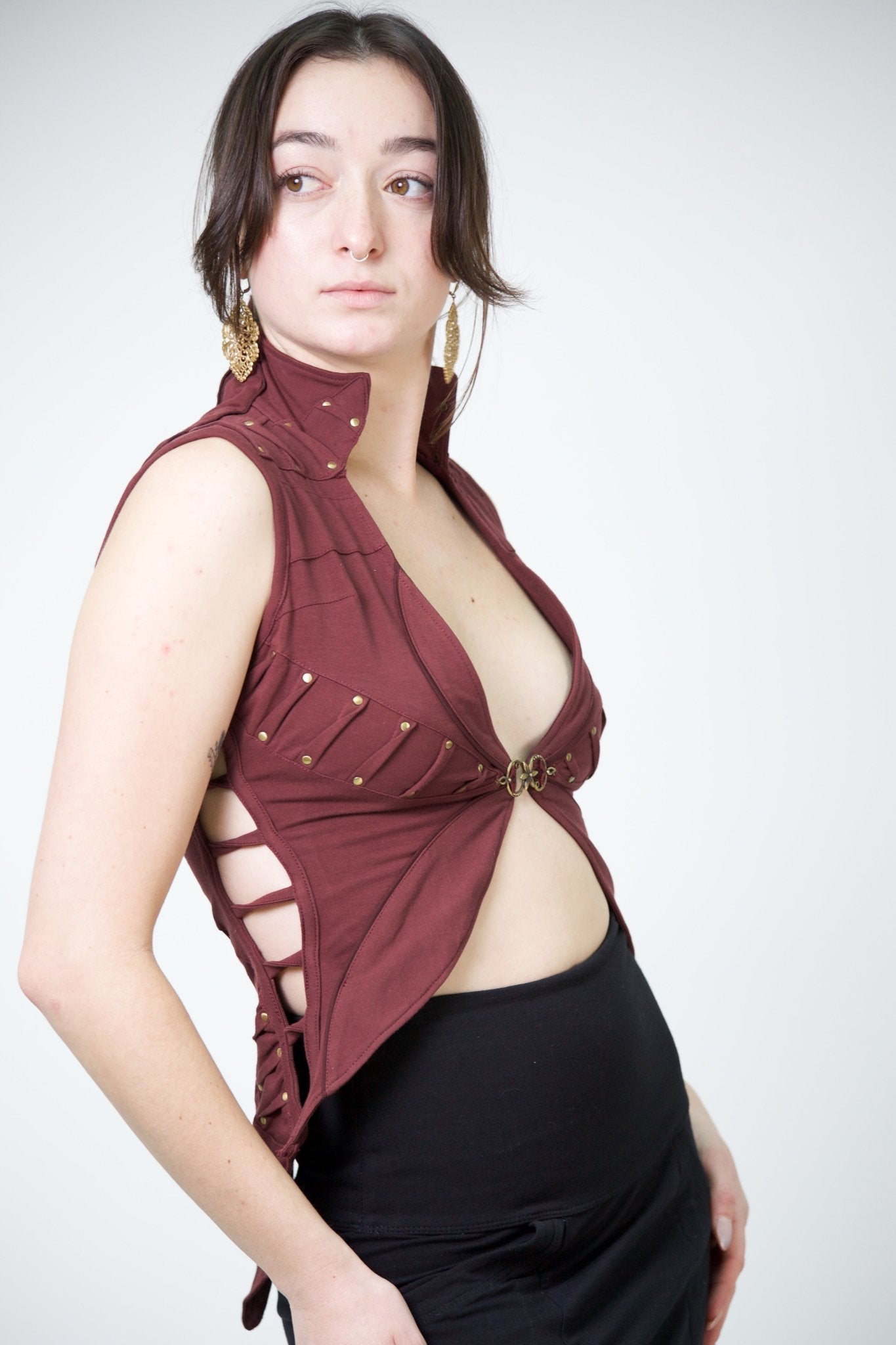 Mandala Vest Twist - anahata designs/infiniti now