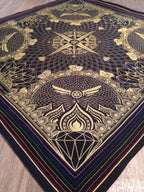 Hella Sacred™ Diamond Lotus Bandanna - anahata designs/infiniti now