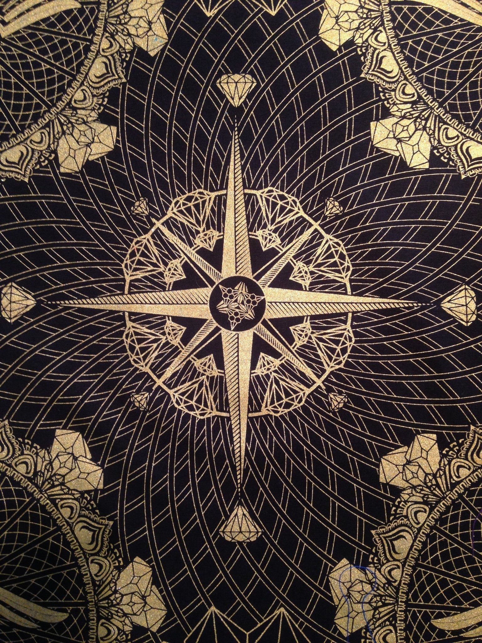Hella Sacred™ Diamond Lotus Bandanna - anahata designs/infiniti now
