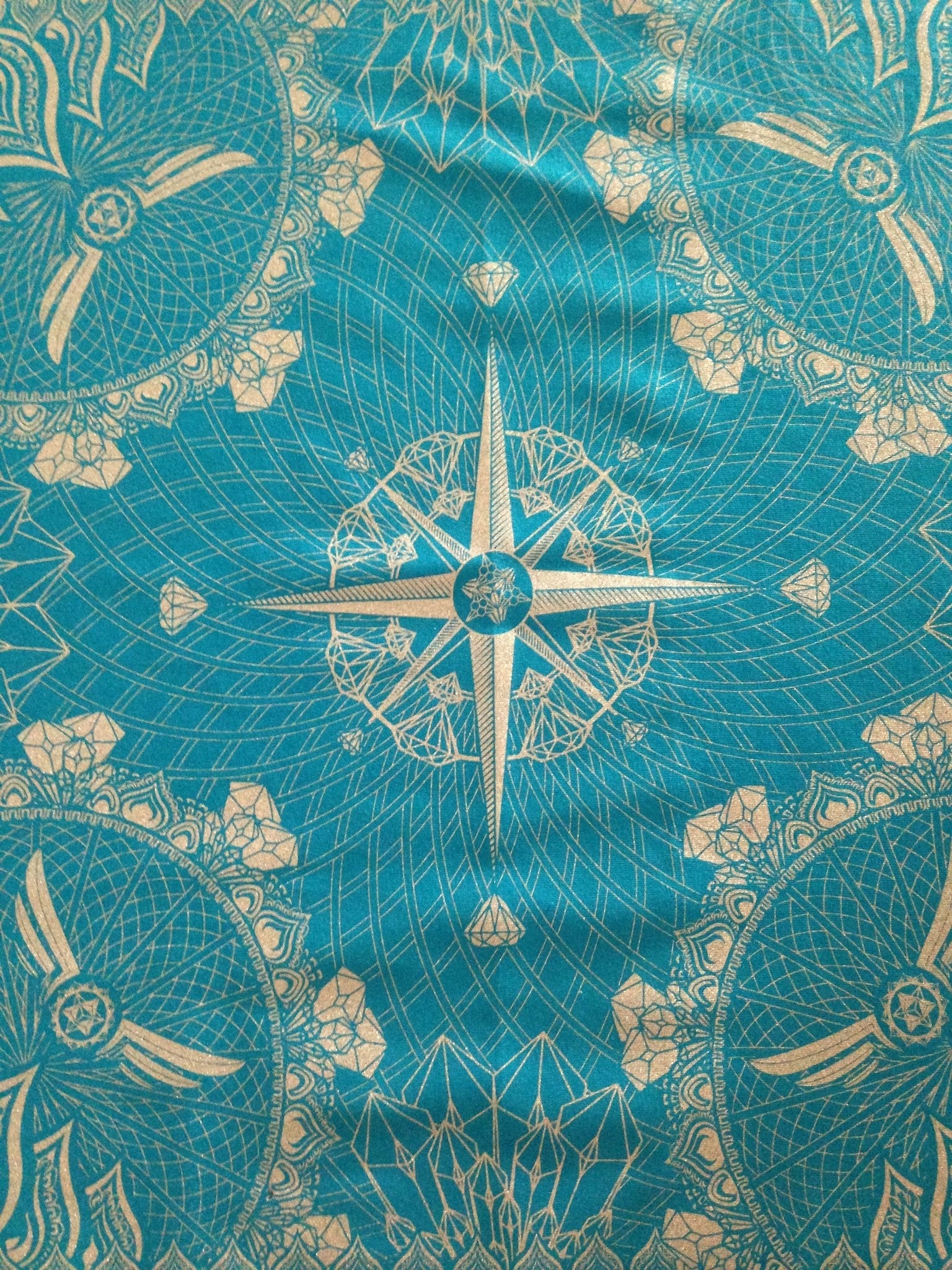 Hella Sacred™ Diamond Lotus Bandanna - anahata designs/infiniti now