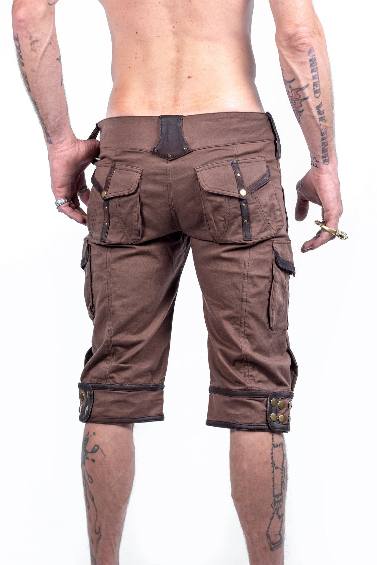 Aike Stretch Denim Shorts - anahata designs/infiniti now