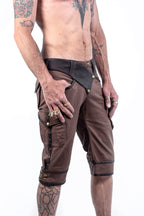 Aike Stretch Denim Shorts - anahata designs/infiniti now