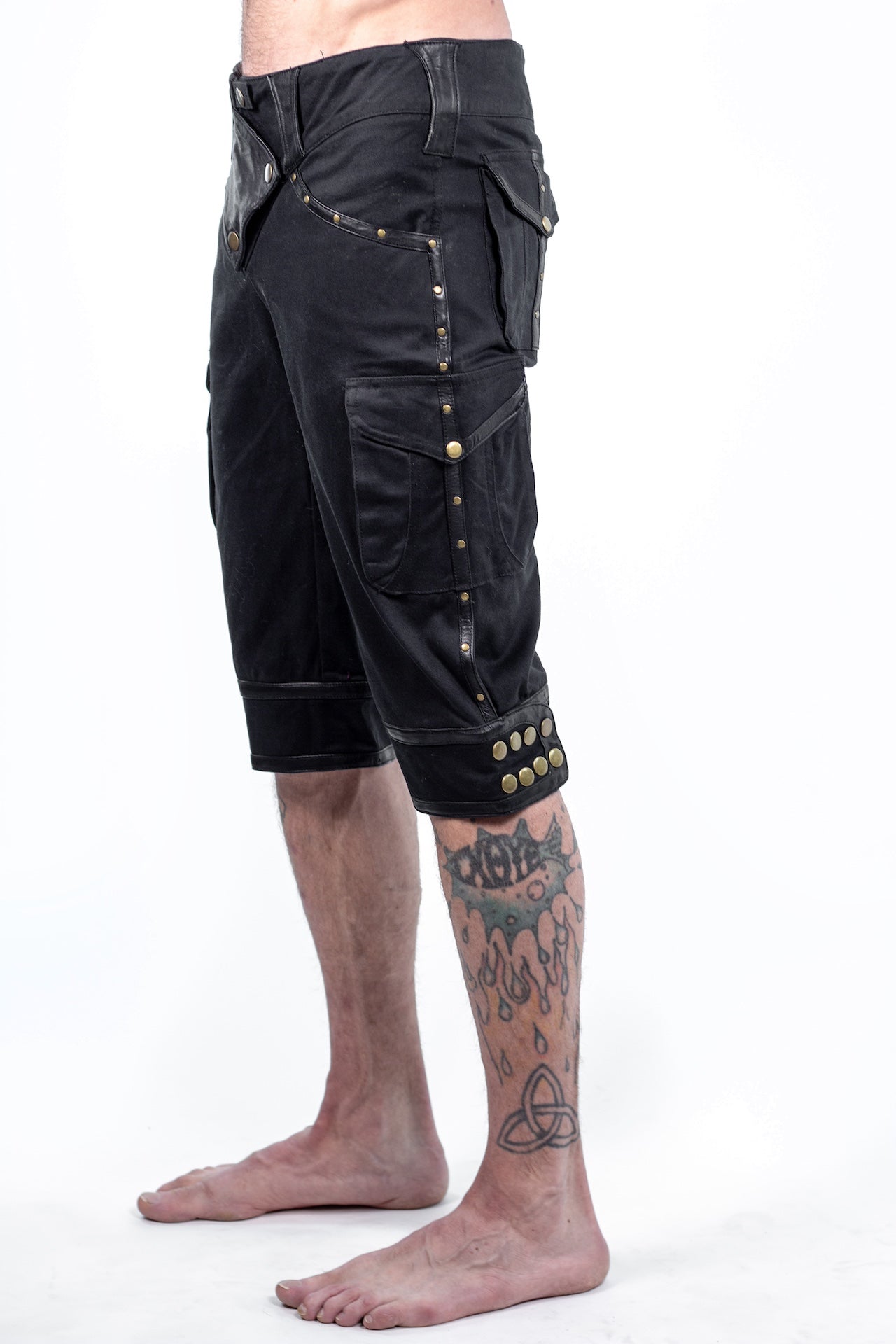 Aike Stretch Denim Shorts - anahata designs/infiniti now