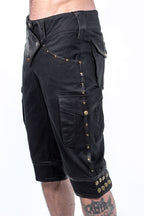 Aike Stretch Denim Shorts - anahata designs/infiniti now