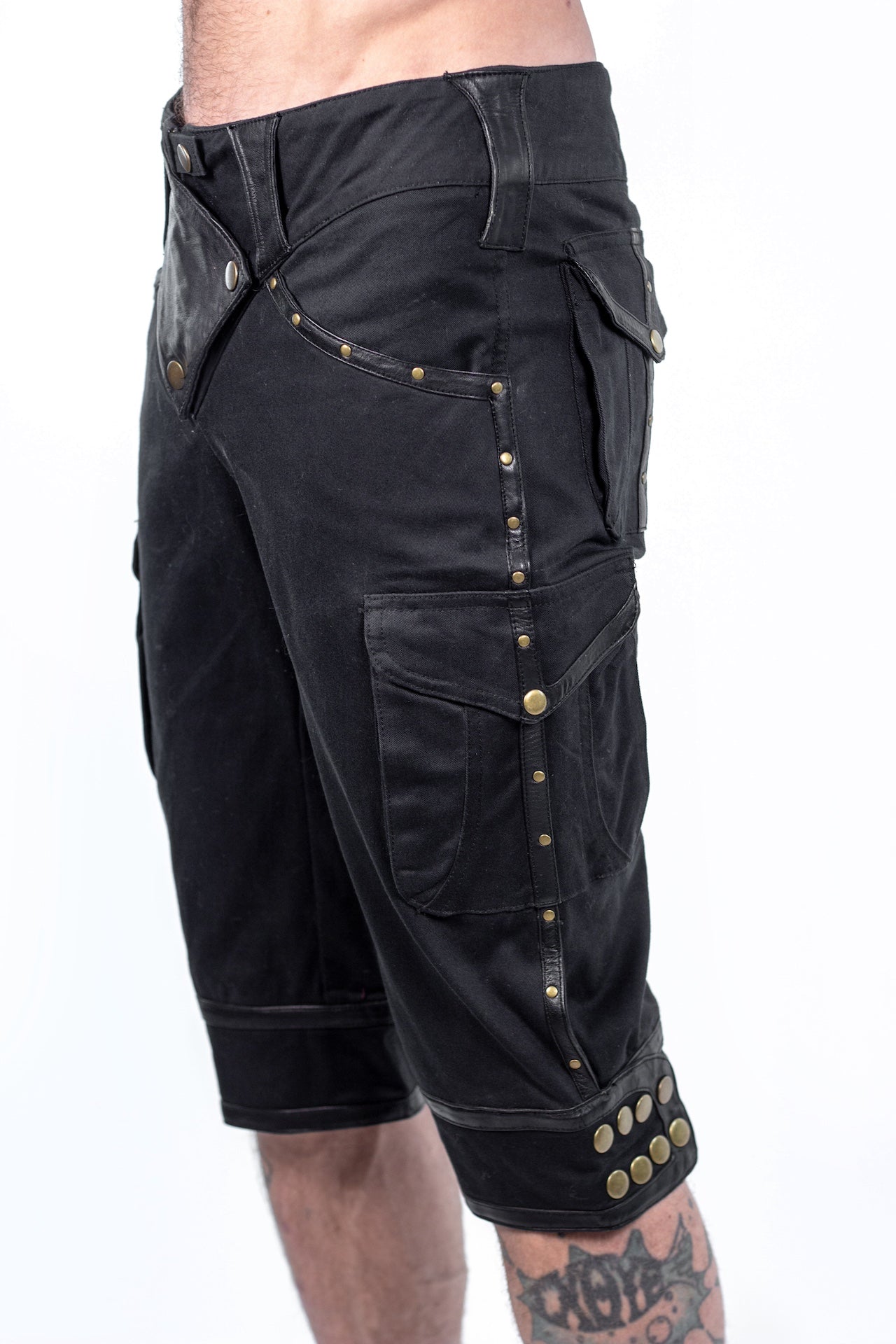 Aike Stretch Denim Shorts - anahata designs/infiniti now