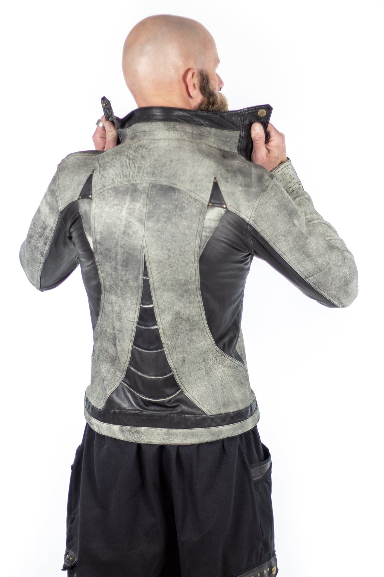 Alloy Leather Jacket - anahata designs/infiniti now