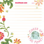 Cheer Up the Planet™ Recycled Paper Notepad - anahata designs/infiniti now