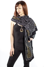 Cymatic Shawl - anahata designs/infiniti now