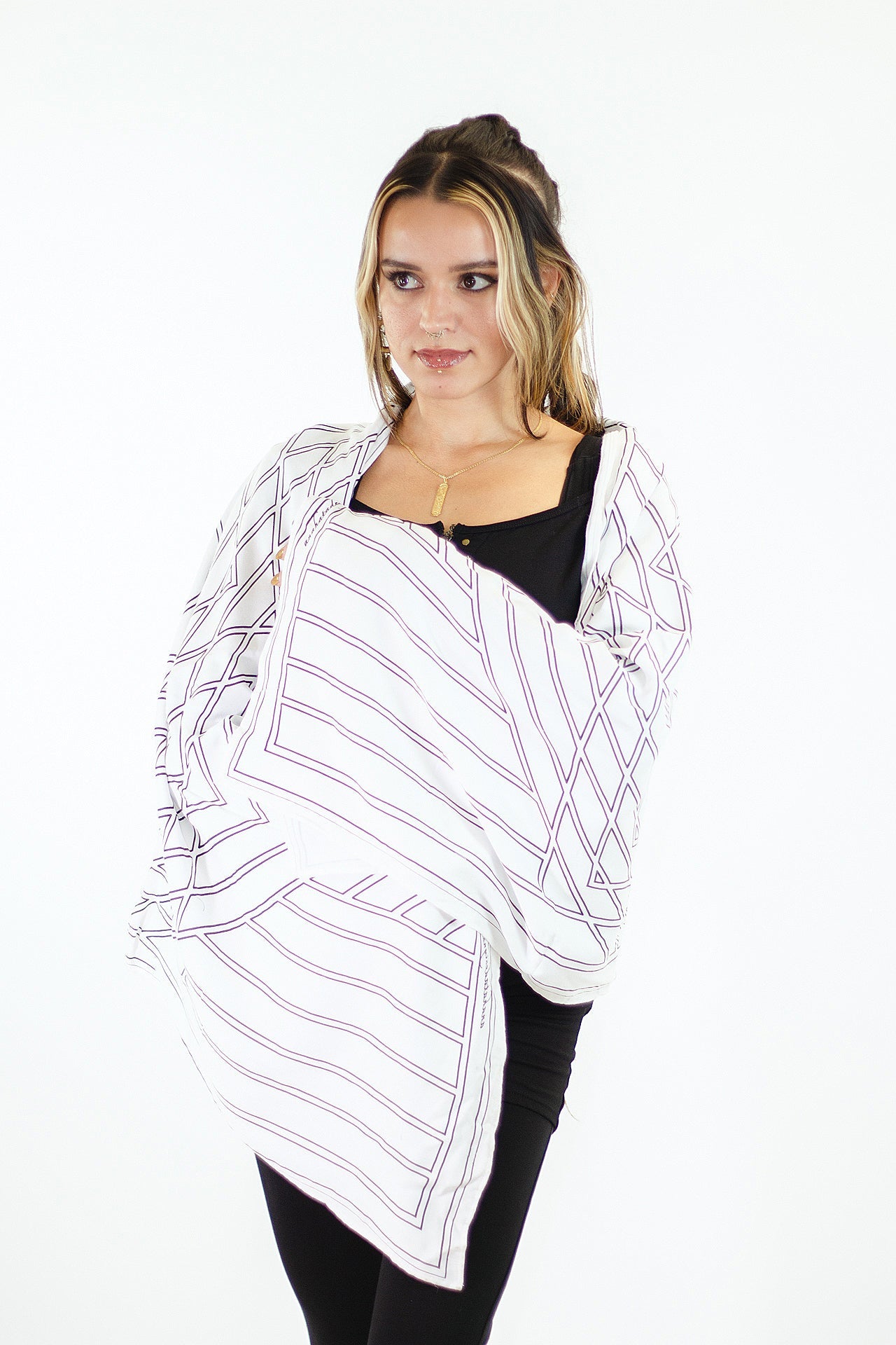 Cymatic Shawl - anahata designs/infiniti now