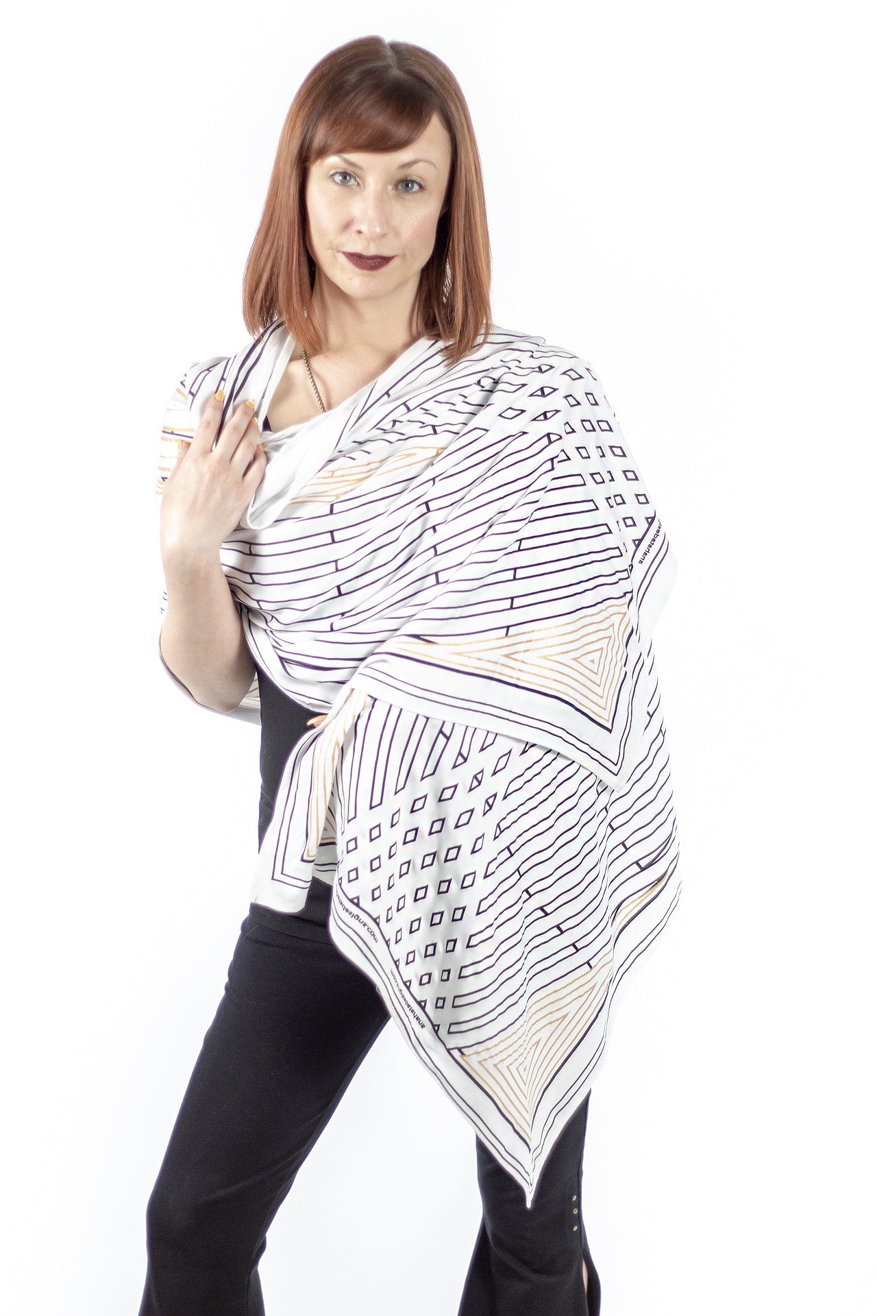 Cymatic Shawl - anahata designs/infiniti now