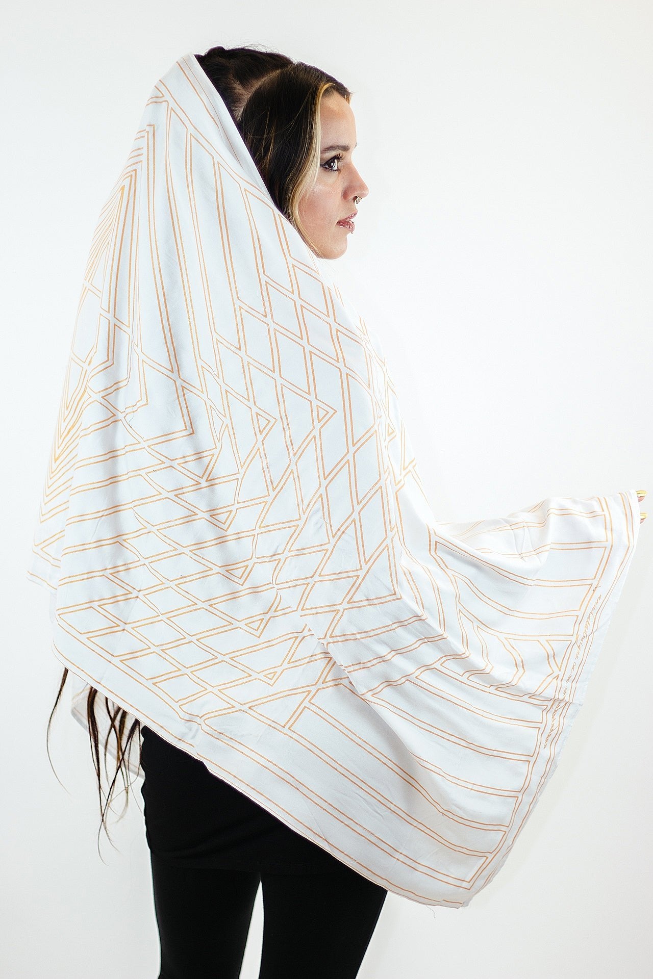 Cymatic Shawl - anahata designs/infiniti now
