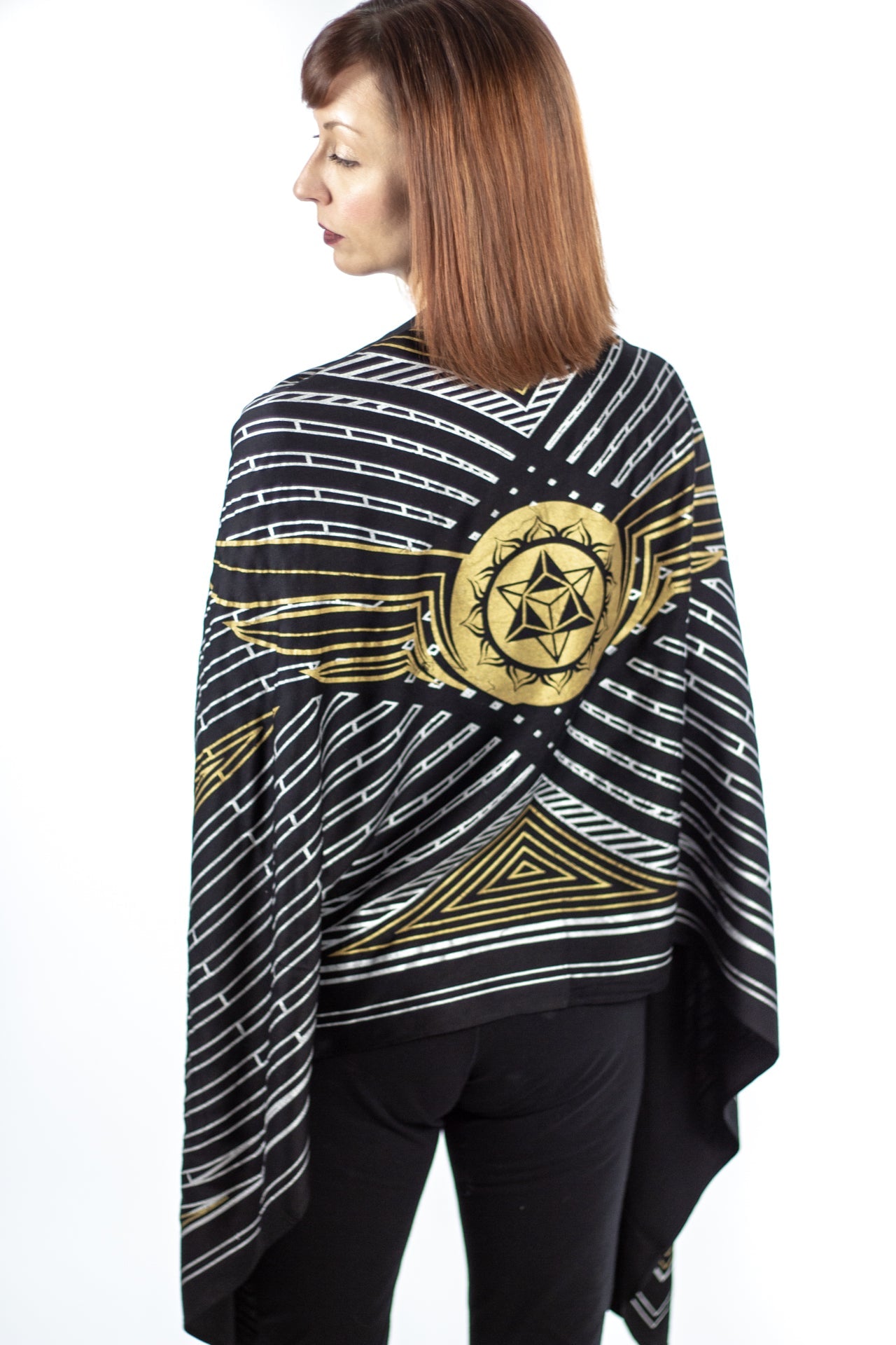 Cymatic Shawl - anahata designs/infiniti now
