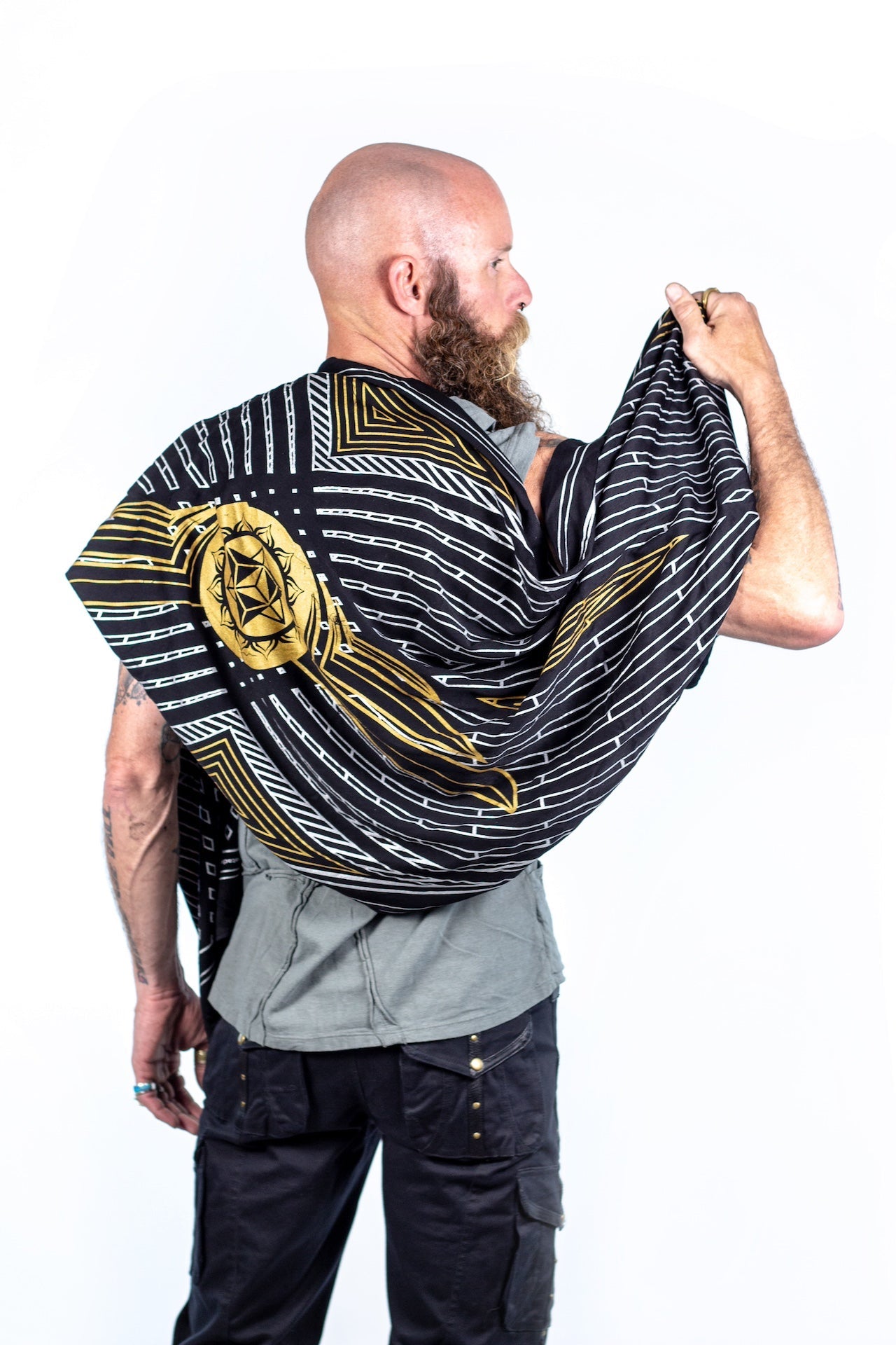 Cymatic Shawl - anahata designs/infiniti now