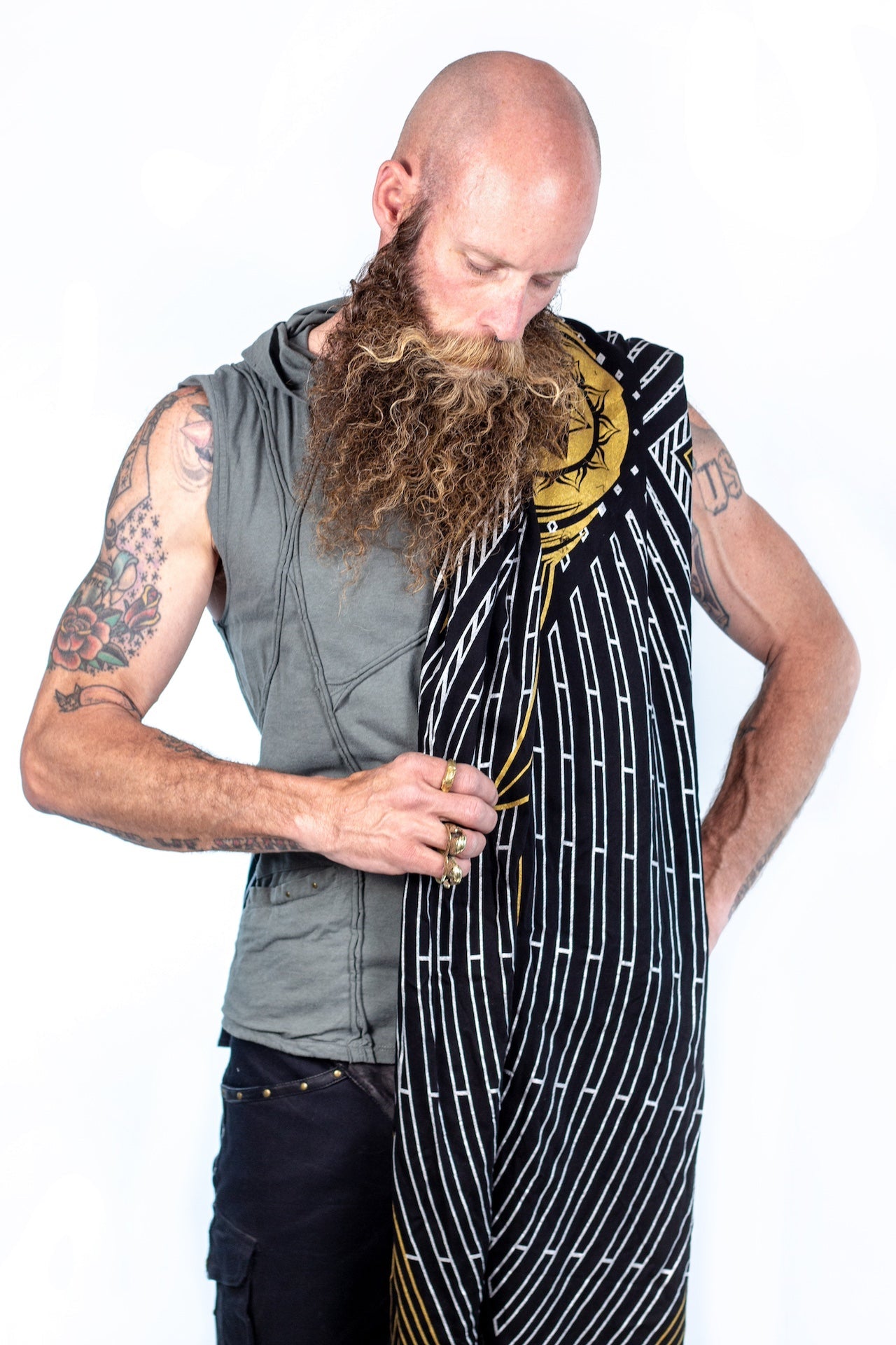 Cymatic Shawl - anahata designs/infiniti now
