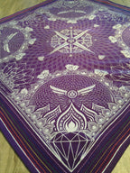 Hella Sacred™ Diamond Lotus Bandanna - anahata designs/infiniti now