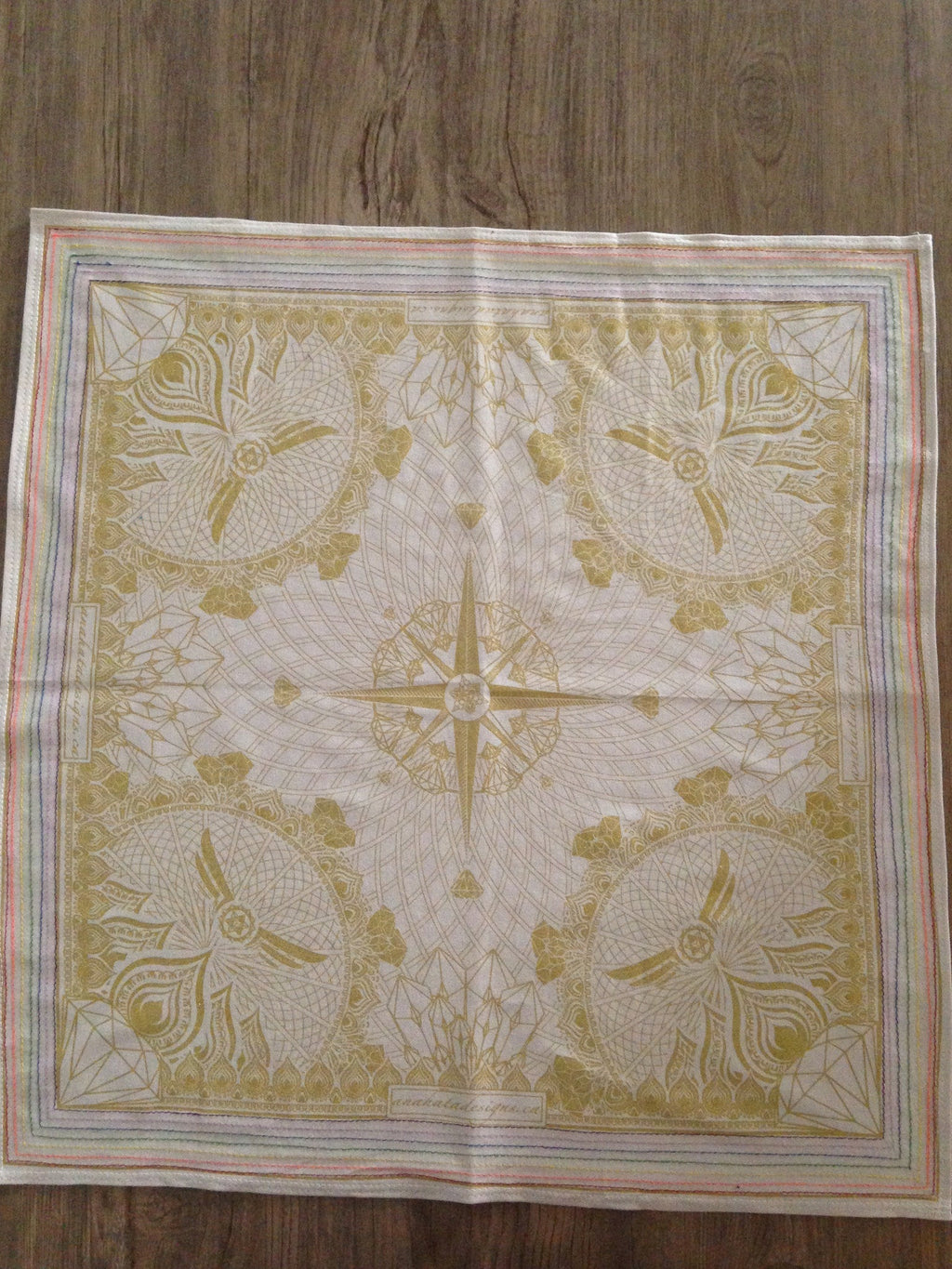 Hella Sacred™ Diamond Lotus Bandanna - anahata designs/infiniti now