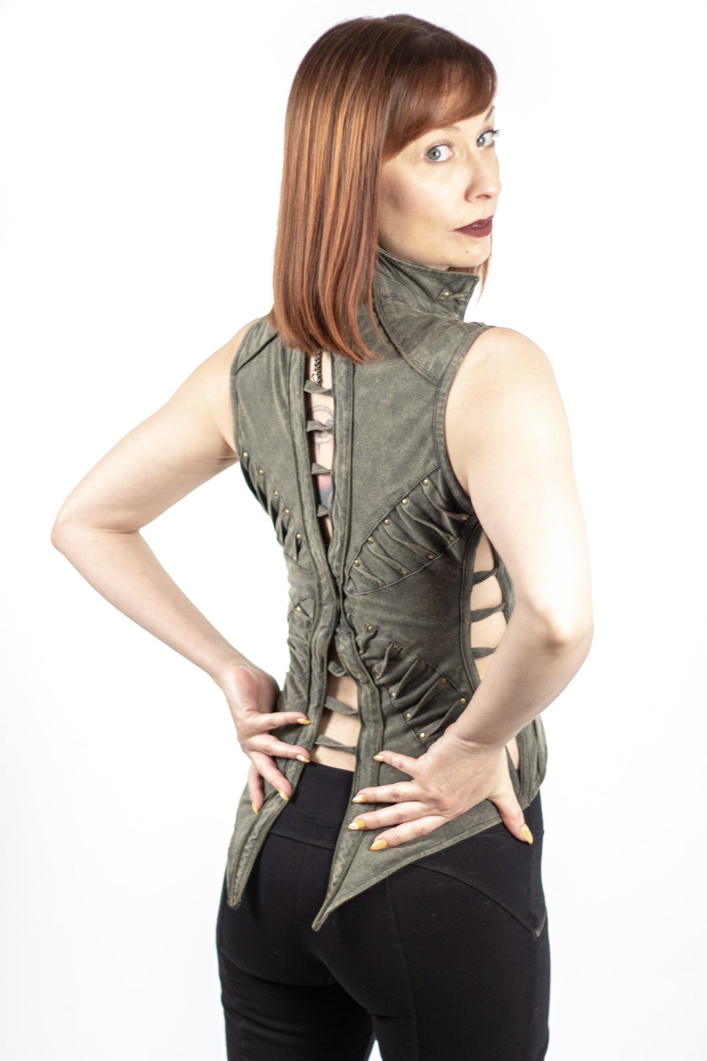 Mandala Vest Twist - anahata designs/infiniti now