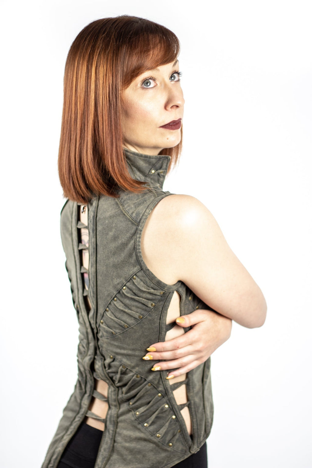 Mandala Vest Twist - anahata designs/infiniti now