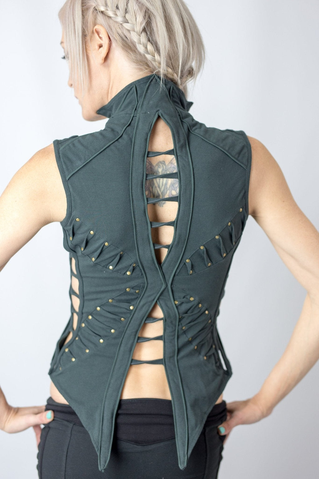 Mandala Vest Twist - anahata designs/infiniti now