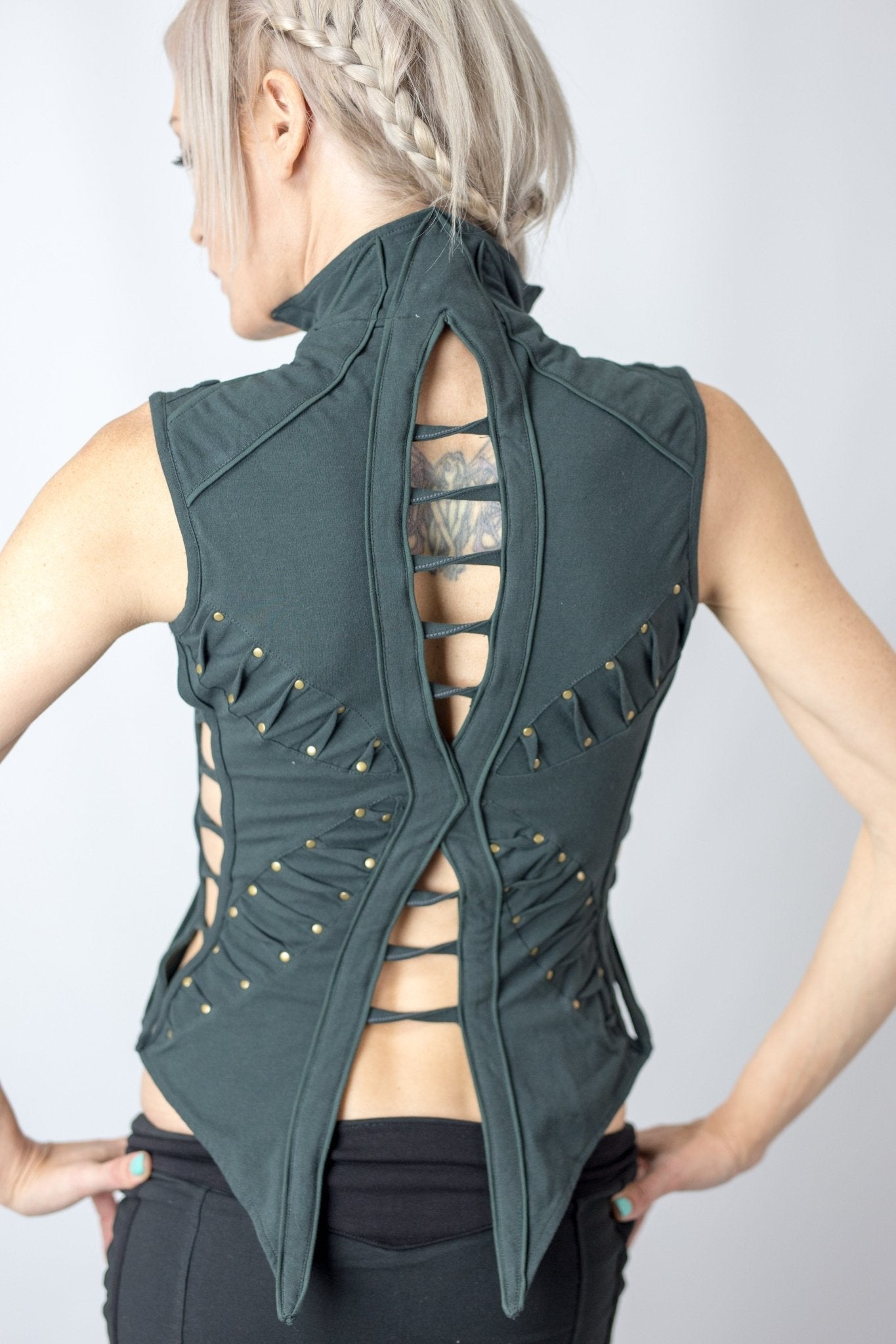 Mandala Vest Twist - anahata designs/infiniti now