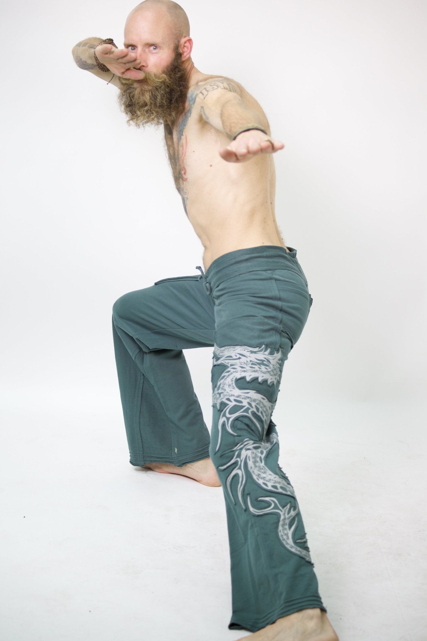 Om Ryuu Terry Pants - anahata designs/infiniti now