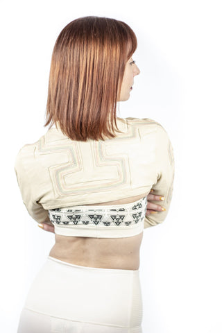 Rainbow Leather Sleeves - anahata designs/infiniti now