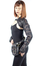 Rainbow Leather Sleeves - anahata designs/infiniti now