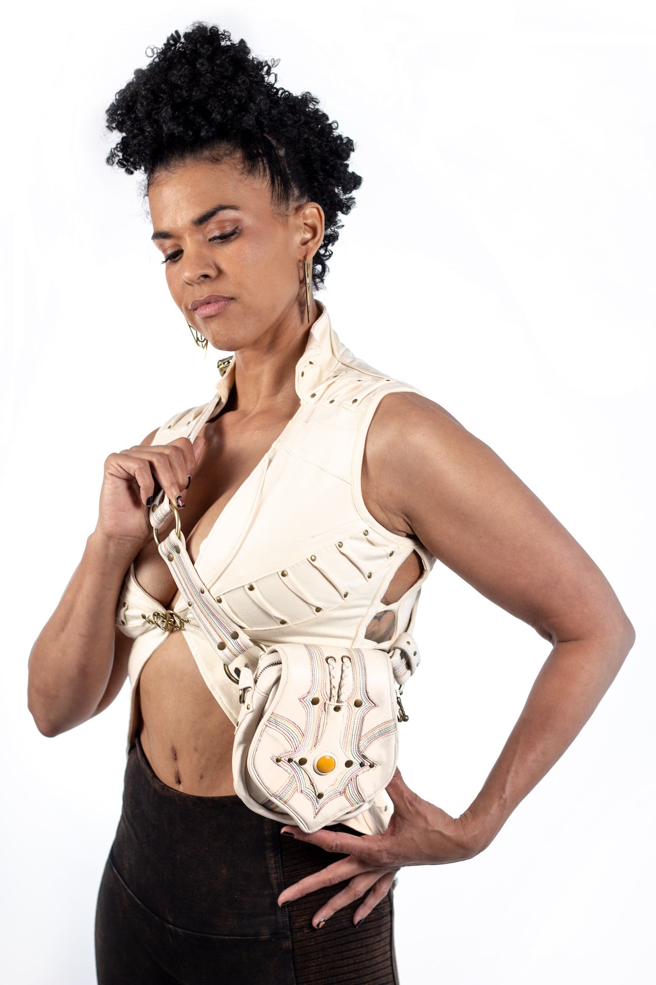 Rainbow Serpent Bandolier - anahata designs/infiniti now