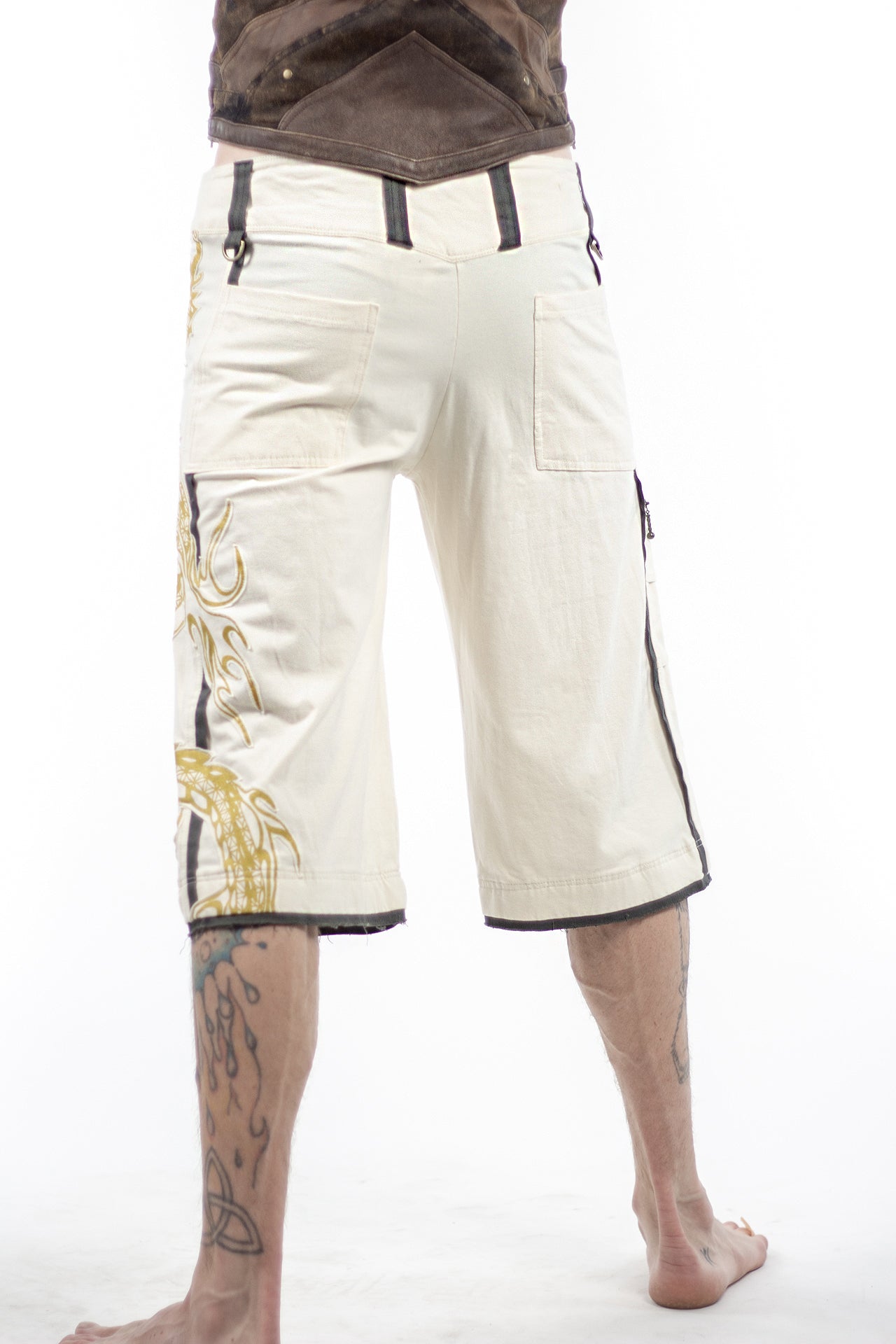 Ryuujin Organic Stretch Cotton Shorts - anahata designs/infiniti now