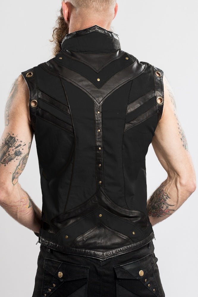 Taurid Denim Vest - anahata designs/infiniti now