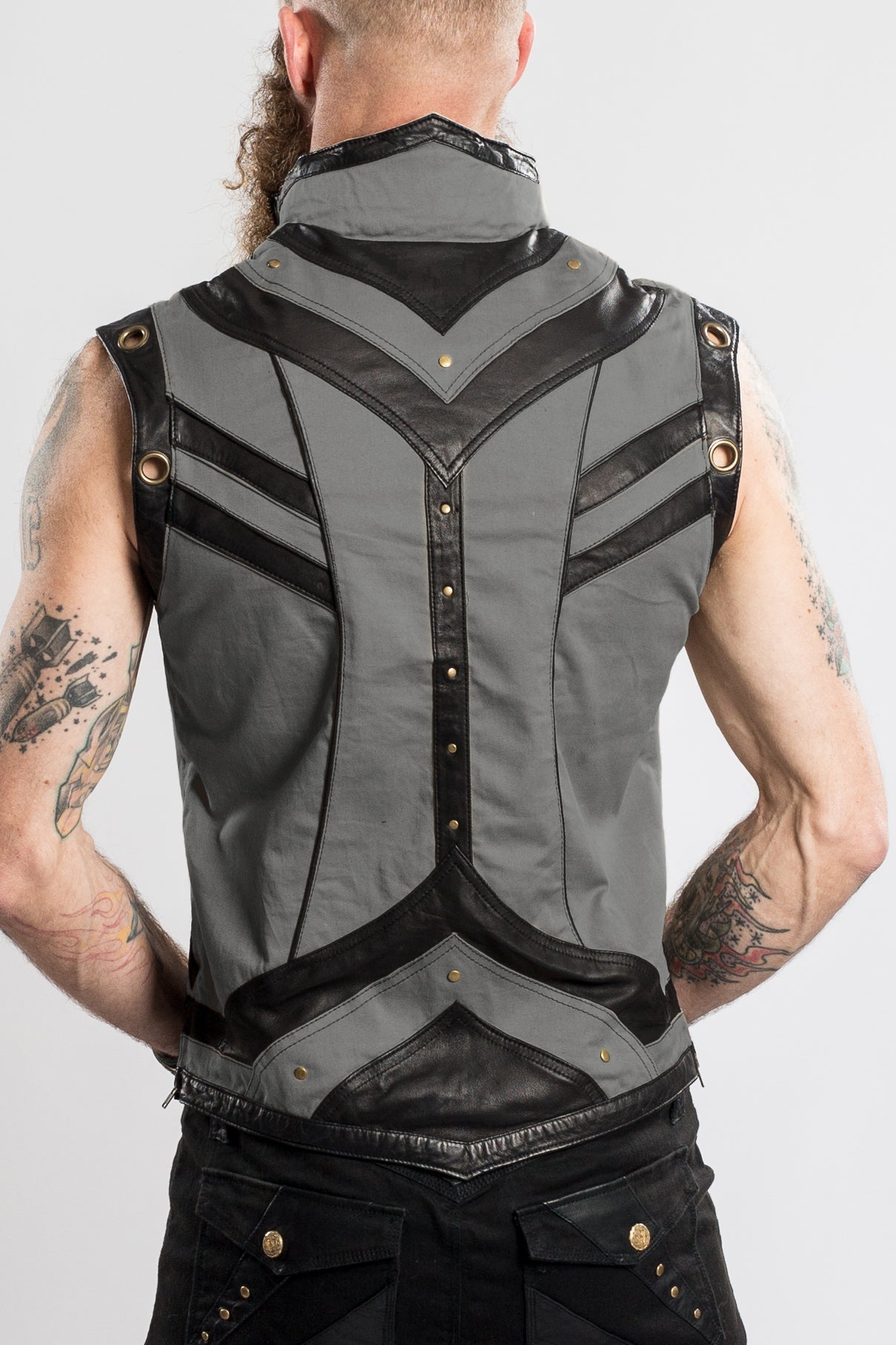 Taurid Denim Vest - anahata designs/infiniti now