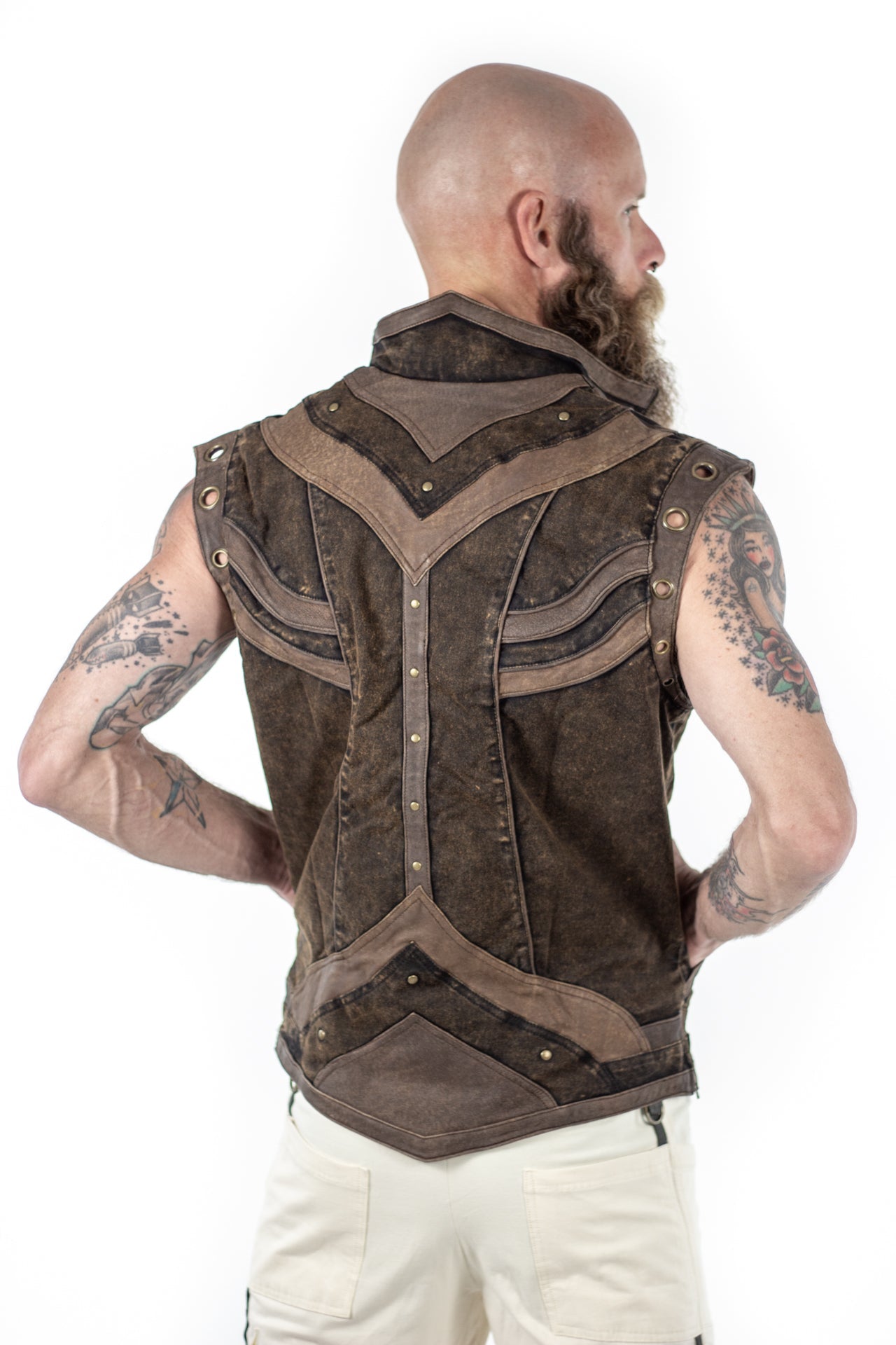 Taurid Denim Vest - anahata designs/infiniti now