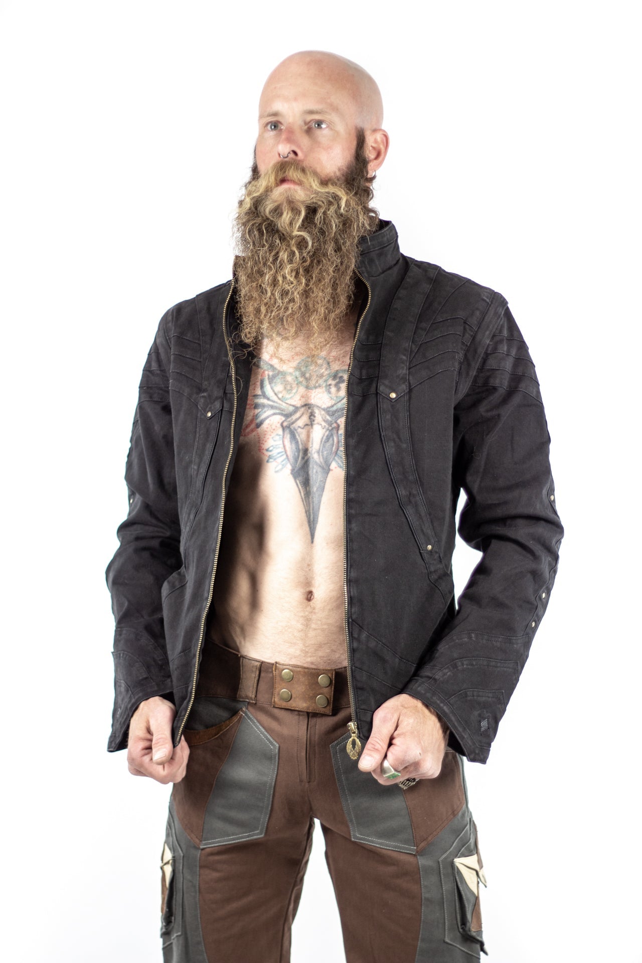 Taurid Full Denim Jacket - anahata designs/infiniti now