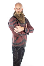 Taurid Leather Mens Cut Jacket - anahata designs/infiniti now