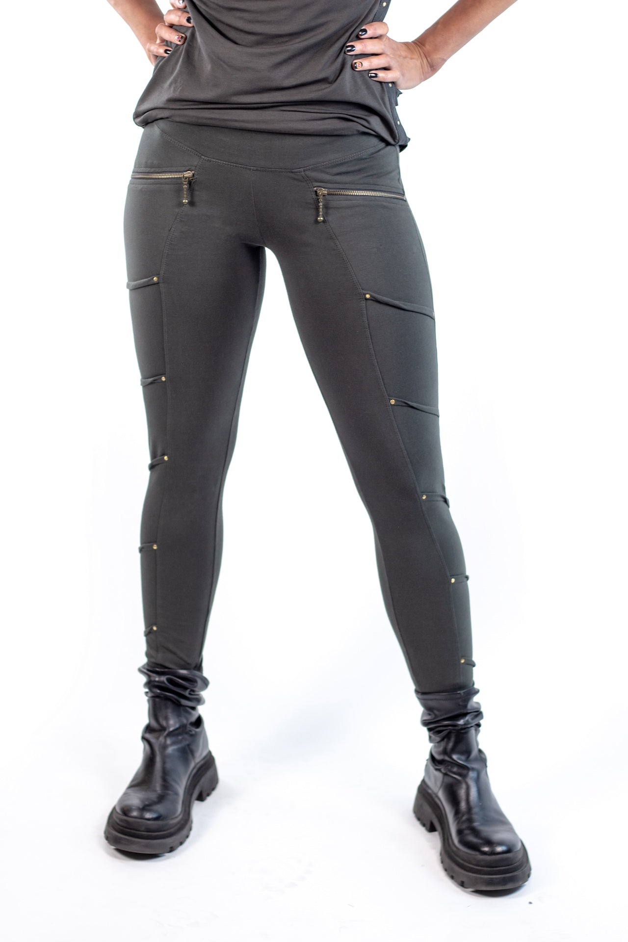 Twist Leggings - anahata designs/infiniti now