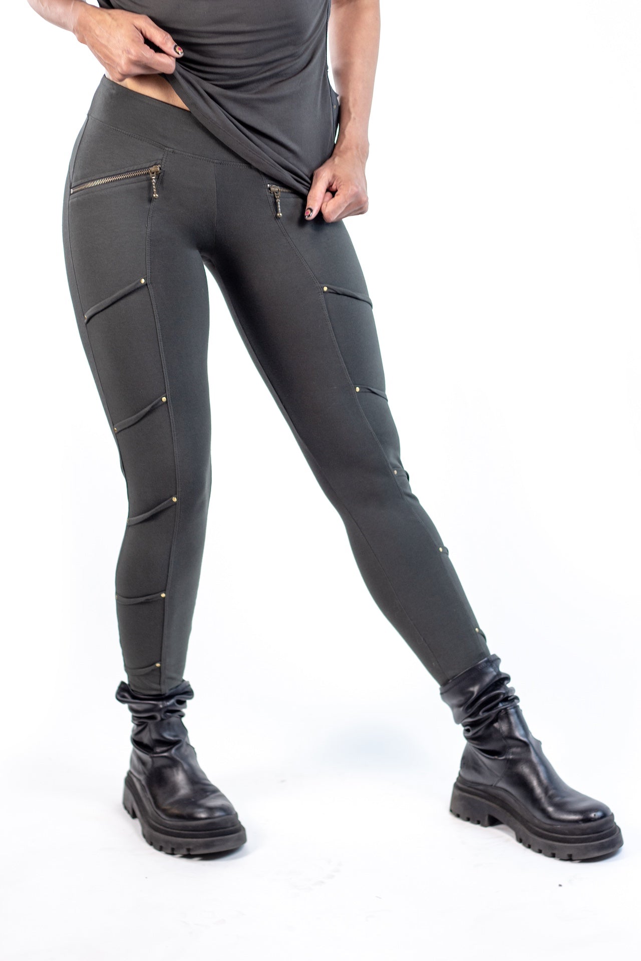 Twist Leggings - anahata designs/infiniti now