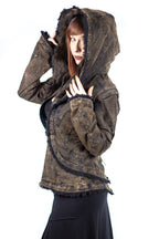 Victory Womens Cut Full Denim Jacket - anahata designs/infiniti now