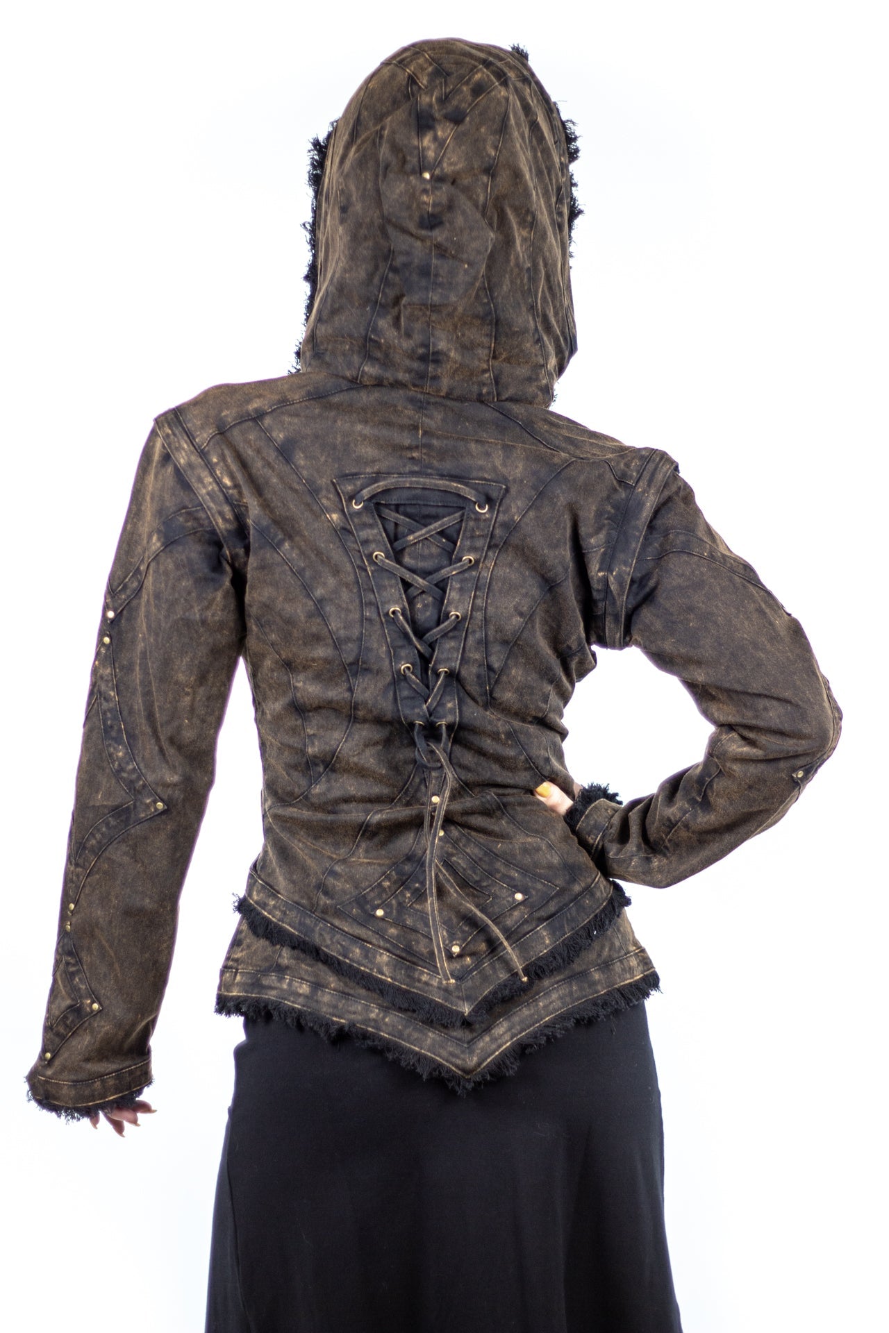 Victory Womens Cut Full Denim Jacket - anahata designs/infiniti now