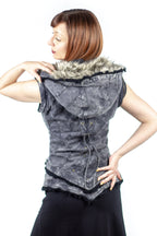 Victory Womens Cut Full Denim Jacket - anahata designs/infiniti now