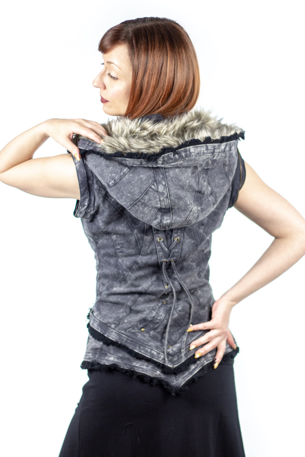 Victory Womens Cut Full Denim Jacket - anahata designs/infiniti now