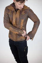 Alloy leather jacket - anahata designs/infiniti now