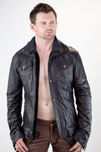 Alloy leather jacket - anahata designs/infiniti now